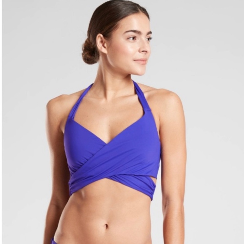 Athleta Bra Cup Halter Bikini Top
